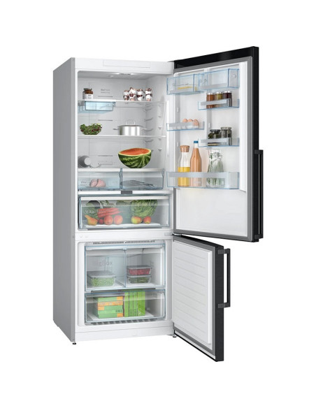 BOSCH KGN76AXDR 186x75 ΜΑΥΡΟ FULL NO FROST D CLASS 526lt