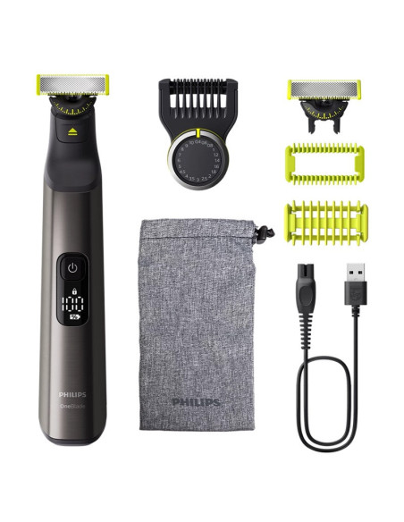 PHILIPS QP6552/15 ONE BLADE PRO 360 ΕΠΑΝΑΦΟΡΤΙΖΟΜΕΝΗ ΜΕ ΚΙΝΟΥΜΕΝΗ ΚΕΦΑΛΗ 120 ΛΕΠΤΑ ΑΥΤ.