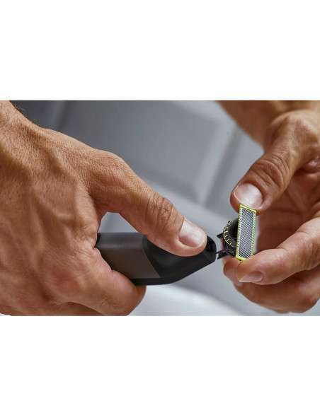 PHILIPS QP6552/15 ONE BLADE PRO 360 ΕΠΑΝΑΦΟΡΤΙΖΟΜΕΝΗ ΜΕ ΚΙΝΟΥΜΕΝΗ ΚΕΦΑΛΗ 120 ΛΕΠΤΑ ΑΥΤ.