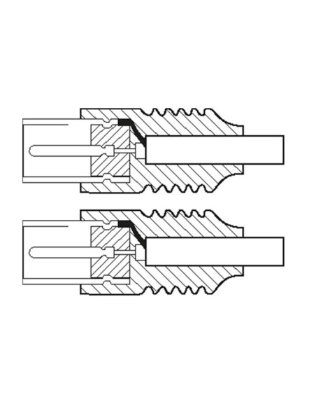 GOOBAY 68150 ΑΡΣΕΝΙΚΟ ΣΕ ΑΡΣΕΝΙΚΟ, 70dB, 5m, ΜΑΥΡΟ