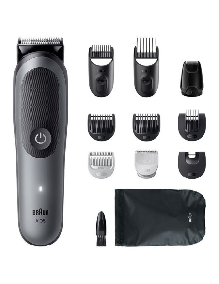BRAUN AIO5560 ΓΕΝΕΙΑΔΑΣ ΜΑΛΛΙ ΣΩΜΑ  ΕΠΑΝΑΦΟΡΤ. 11 σε 1 μεταλλικες λεπιδες