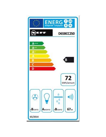 NEFF D65BCC2S0 ΤΖΑΚΙ 60εκ MATT BLACK