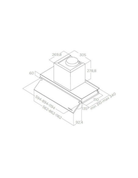 ELICA BOXIN NO DRIP IX/A/90 90εκ PRF0156613A INOX ΜΗΧΑΝΙΣΜΟΣ