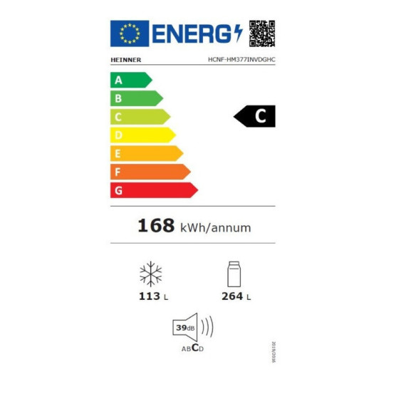 HEINNER HCNF-HM377INVDGHC 201x60x68 C...