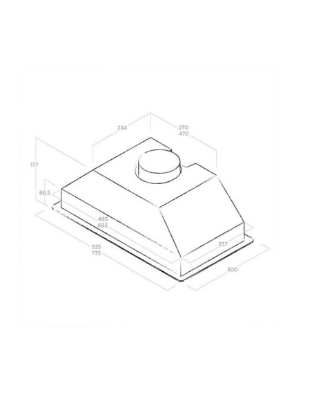 ΑΠΟΡ/ΡΑΣ ELICA ERA C IX/A/52 52εκ INOX ΜΗΧΑΝΙΣΜΟΣ
