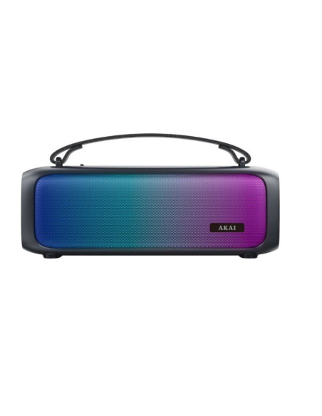 ΦΟΡΗΤΟ ΗΧΕΙΟ AKAI ABTS-08 BLUETOOTH ΜΕ AWS, USB, AUX, FM, LED-8W RMS