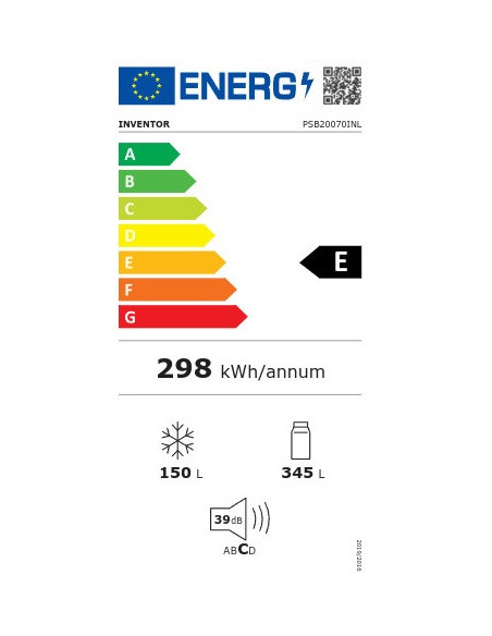 ΨΥΓ/ΚΤΗΣ INVENTOR PSB20070INL 2.00x70 E CLASS NF ΜΕ ΟΘΟΝΗ