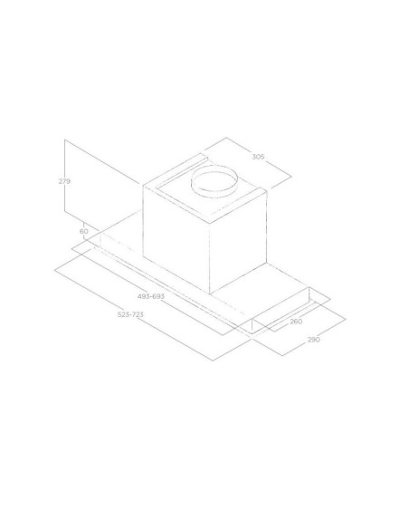 ΑΠΟΡ/ΡΑΣ ELICA HIDDEN IXGL/A/52 52εκ INOX ΜΗΧΑΝΙΣΜΟΣ