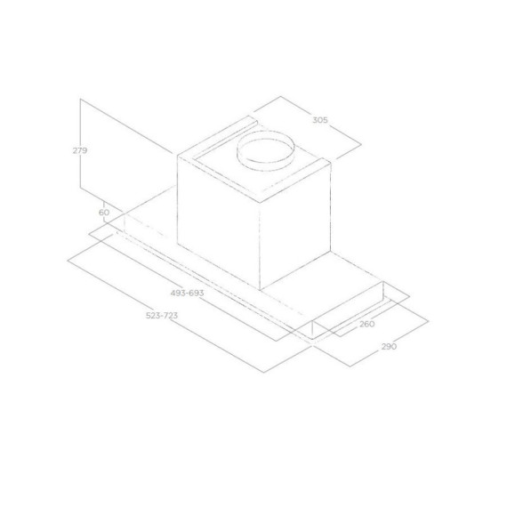 ΑΠΟΡ/ΡΑΣ ELICA HIDDEN IXGL/A/52 52εκ...