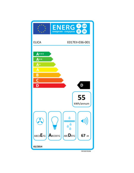 ELICA BOX IN IX/A/90 90εκ INOX ΜΗΧΑΝΙΣΜΟΣ